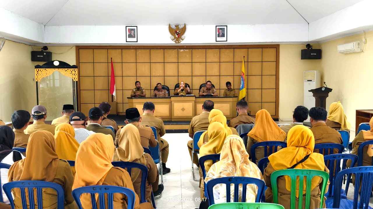 Rapat Koordinasi Penyampaian Arahan Wali Kota Tarakan Kepada Seluruh Aparatur Serta Penguatan Kesiapan Perangkat Kecamatan dan Kelurahan